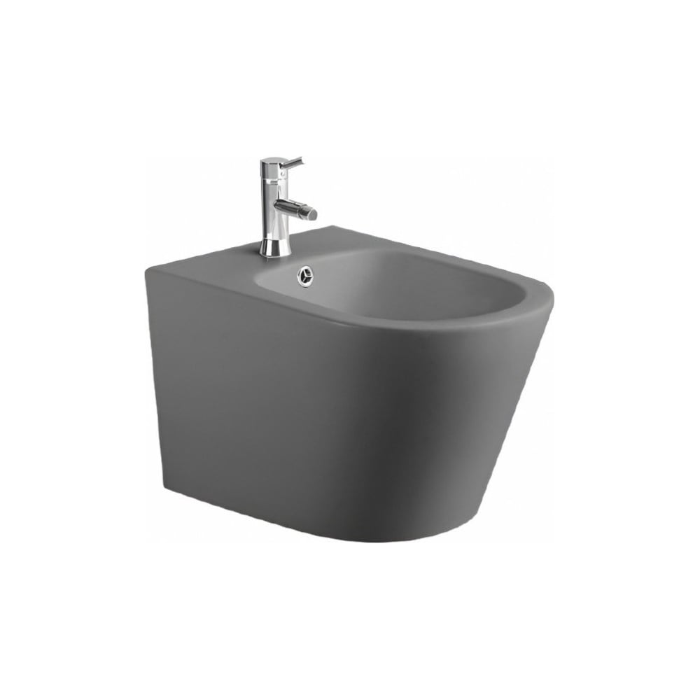 Изображение товара Подвесное биде Aquatek AQ1057-MG ВЕГА 530х360 серый матовый