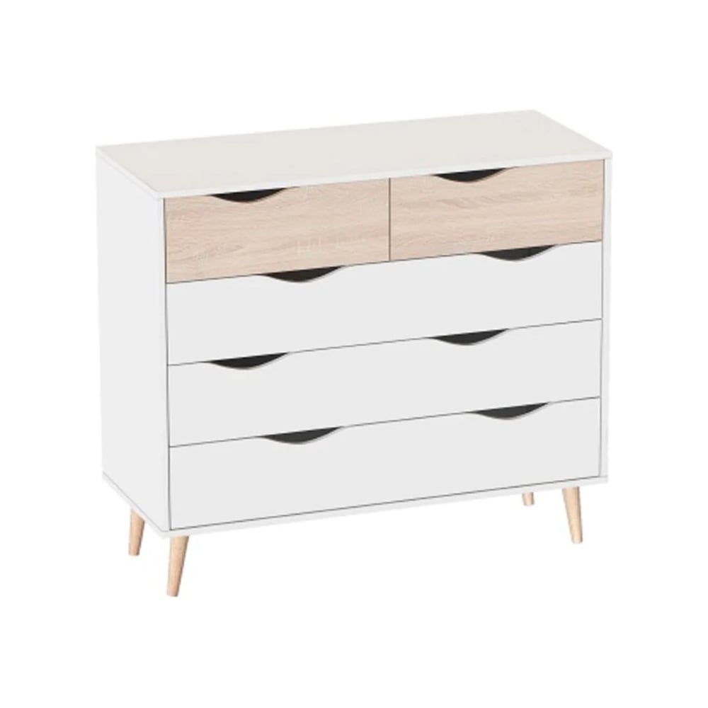 Изображение товара Комод Мебельград Соната 100 - 5 ящиков для спальни