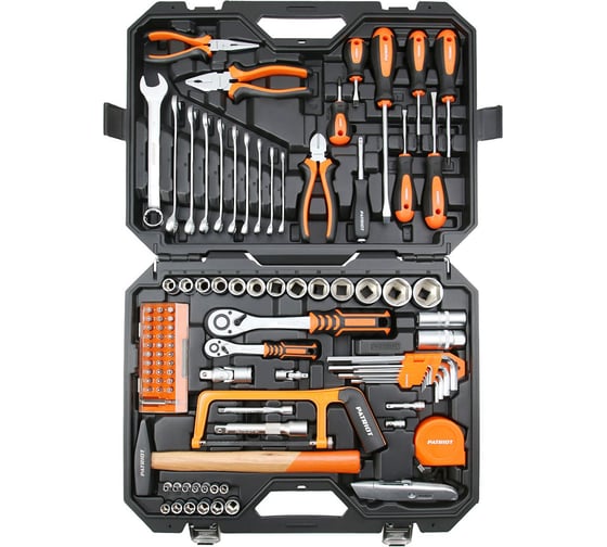 Изображение товара Набор автоинструмента PATRIOT SSP-101, 1/2+1/4 DR (101 пр.), multi, Cr-V 350004506