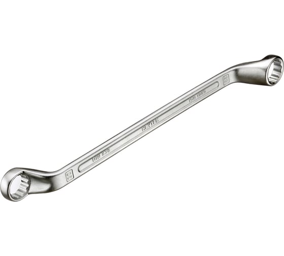 Изображение товара Накидной гаечный ключ HEYTEC изогнутый, 75 град, 14х15 мм HE-50805141580