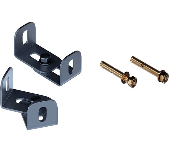 Изображение товара Комплект крепления для инсталляций к стене Aquatek KKI-0000033 (угловой монтаж) 75 -105 мм 00000139187