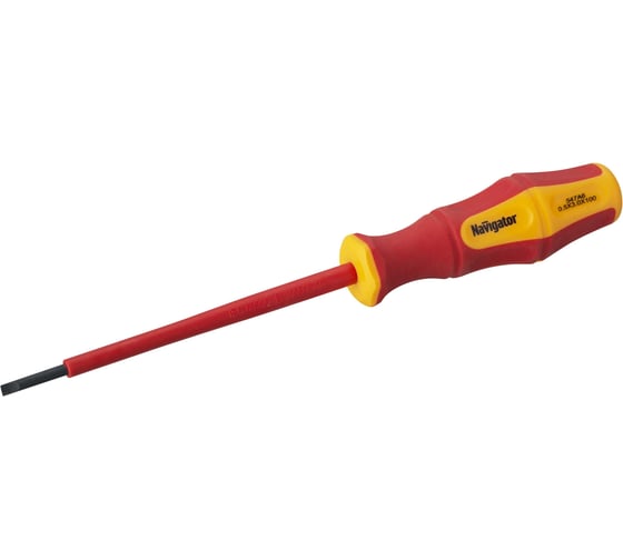 Изображение товара Отвёртка Navigator 93 427 nht-otd03-sl3-100 диэлектрическая 93427