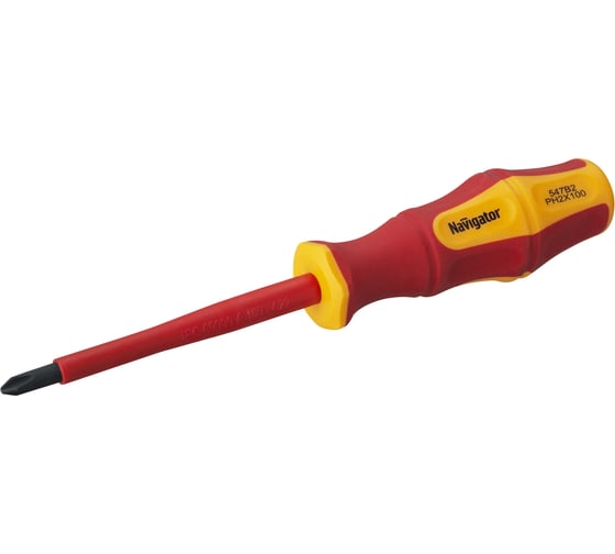 Изображение товара Отвёртка Navigator 93 423 nht-otd03-ph2-100 диэлектрическая 93423