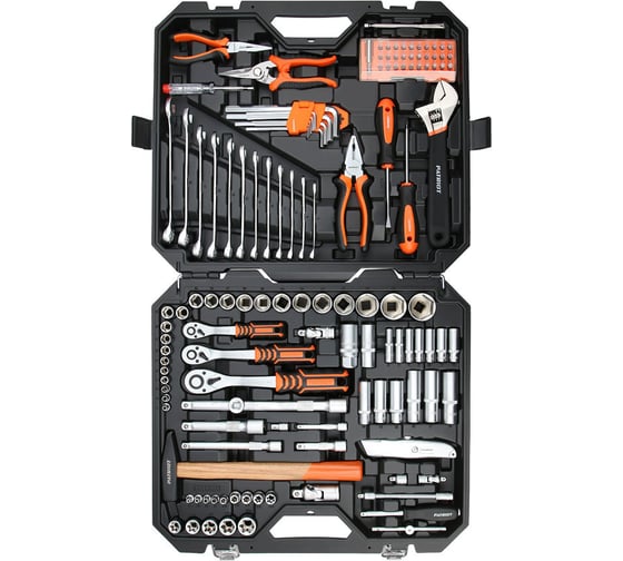 Изображение товара Набор автоинструмента PATRIOT SSP-131, 1/2+1/4+3/8 DR (131 пр.), multi, Cr-V 350004507
