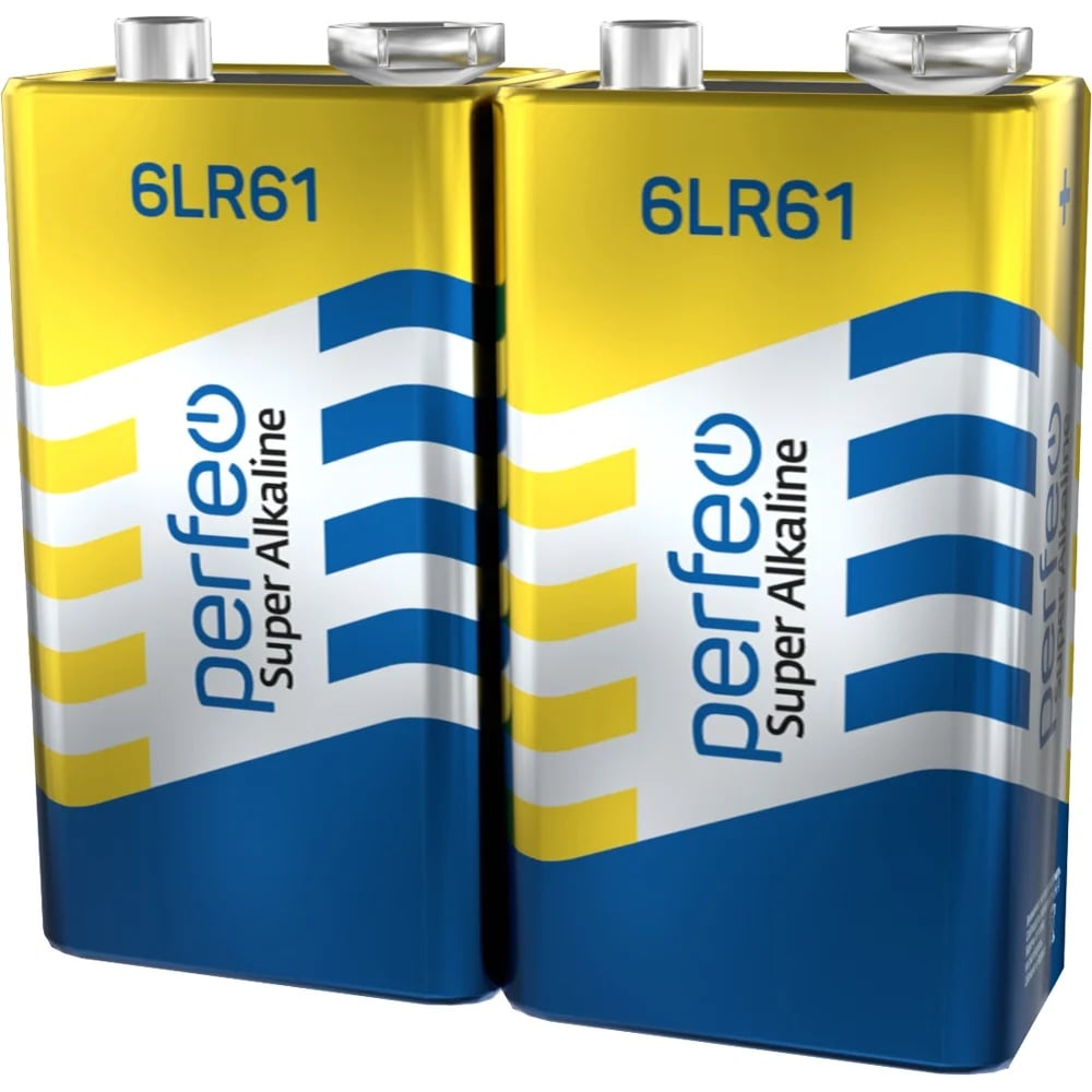 Изображение товара Батарейка Perfeo 6LR61/2SH Super Alkaline для надежного питания