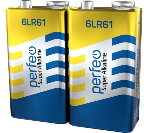 Изображение товара Батарейка Perfeo 6LR61/2SH Super Alkaline 30018341