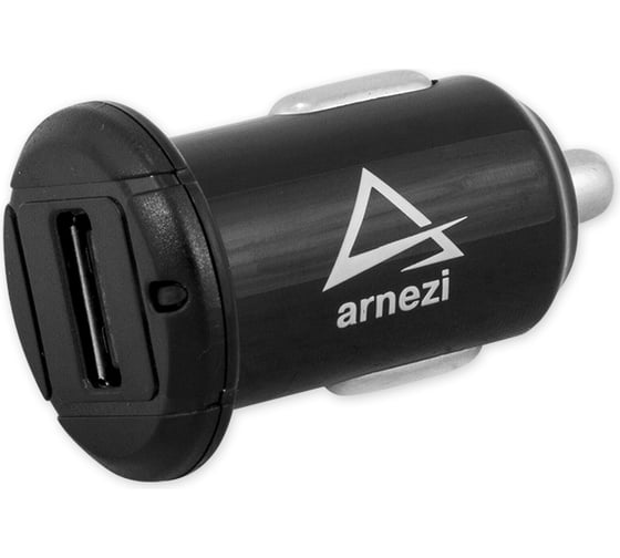 Изображение товара Автомобильный адаптер ARNEZI 1хUSB, 5 В, 1 А, в прикуриватель, черный A0603008
