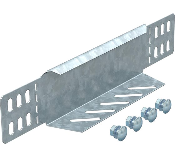 Изображение товара Переходник/концевик для листовых лотков OBO Bettermann RWEB 620 DD, B=200 мм, h=60 мм, сталь, горячий цинк 7106114
