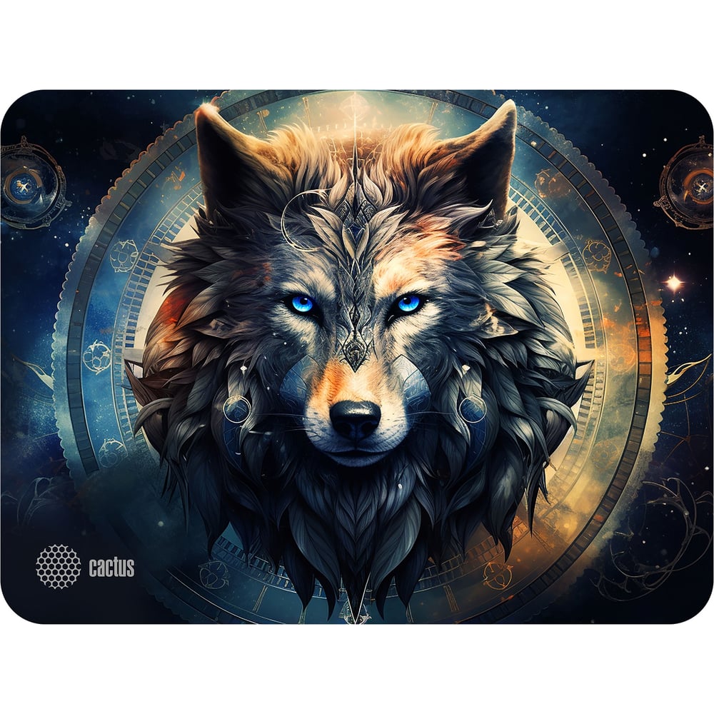 Изображение товара Коврик для мыши CACTUS Wolf 400x300x3 мм