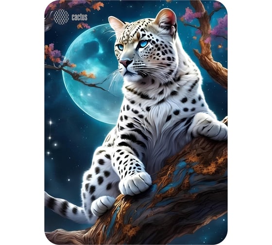 Изображение товара Коврик для мыши CACTUS Snow Leopard 400x300x3 мм (CS-MP-PRO16XL) 2028651