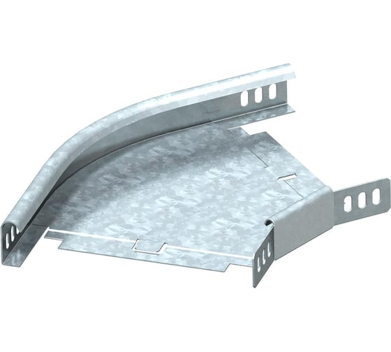 Изображение товара Секция угловая для листовых лотков OBO Bettermann 45 RB 45 315 FT, h=35 мм, B=150 мм, сталь, горячий цинк 7065167