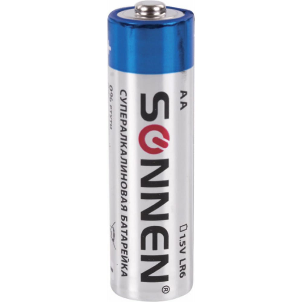 Алкалиновые батарейки SONNEN duracell ultra батарейки щелочные размера aaa 2 шт в упаковке