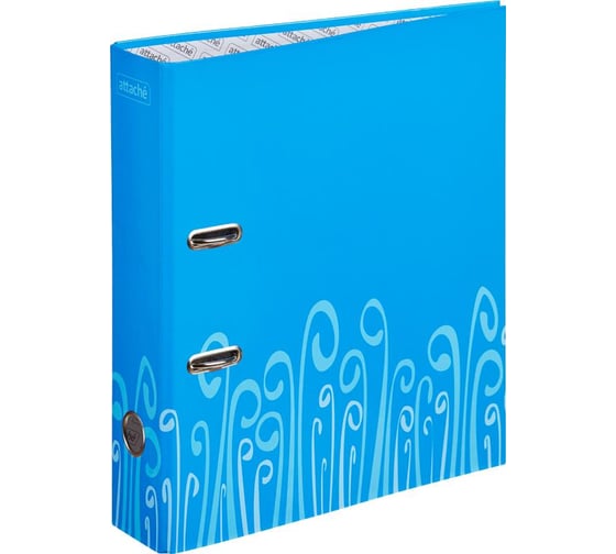 Изображение товара Папка-регистратор Attache Fantasy 75мм, ламинированный картон, голубой 219510