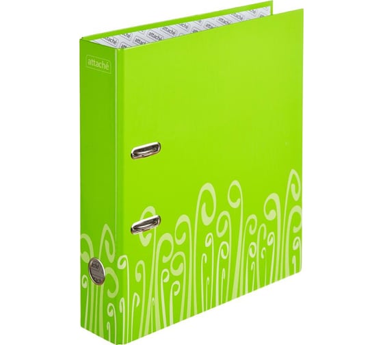 Изображение товара Папка-регистратор Attache Fantasy 75мм, ламинированный картон, салатовый 219508