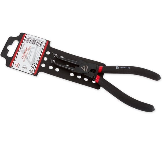 Изображение товара Съемник внутренних стопорных колец ARNEZI 180 мм, загнутый R6063180