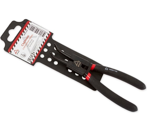 Изображение товара Съемник наружных стопорных колец ARNEZI 160 мм, загнутый R6061160