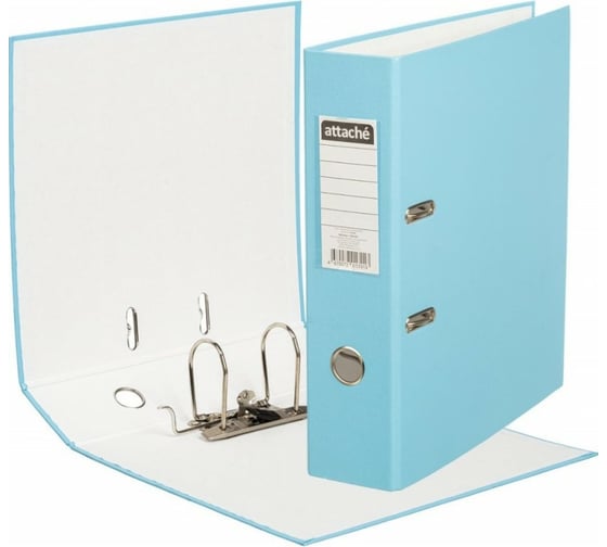 Изображение товара Папка-регистратор Attache Экономи 80мм, голубой 1204185