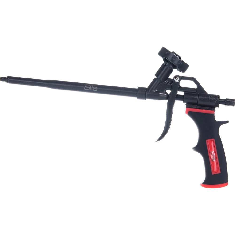 Тефлоновый пистолет для монтажной пены Sila пистолет для монтажной пены 190 мм цинковый сплав тефлоновый адаптер bartex classic cy 0292