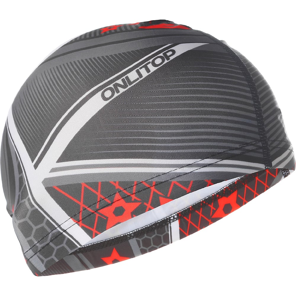 Изображение товара Взрослая шапочка для плавания ONLITOP 3242952 универсальный размер мультиколор