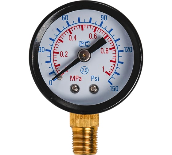 Изображение товара Манометр радиальный PG-R 40 мм, G1/8" NBPT 82873