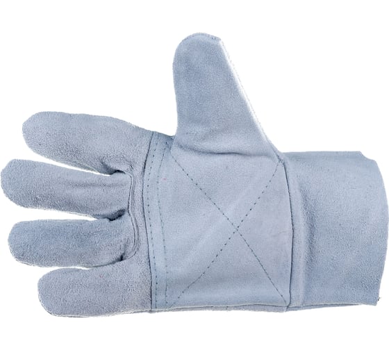 Изображение товара Спилковые пятипалые укороченные краги Профессионал 25 см 695802