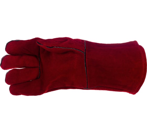 Изображение товара Краги Профессионал ТРЕК, красные, 35 см, 08025