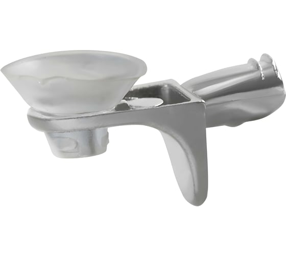 Изображение товара Полкодержатель Г-образный для стеклянной полки STARFIX 5x8 мм с амортизатором (2 шт в зип-локе) SMZ1-12850-2