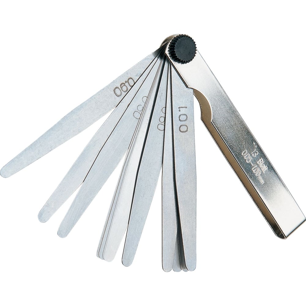 Изображение товара Набор щупов Unior 0,05-1 мм нержавеющая сталь 20 шт профессиональный