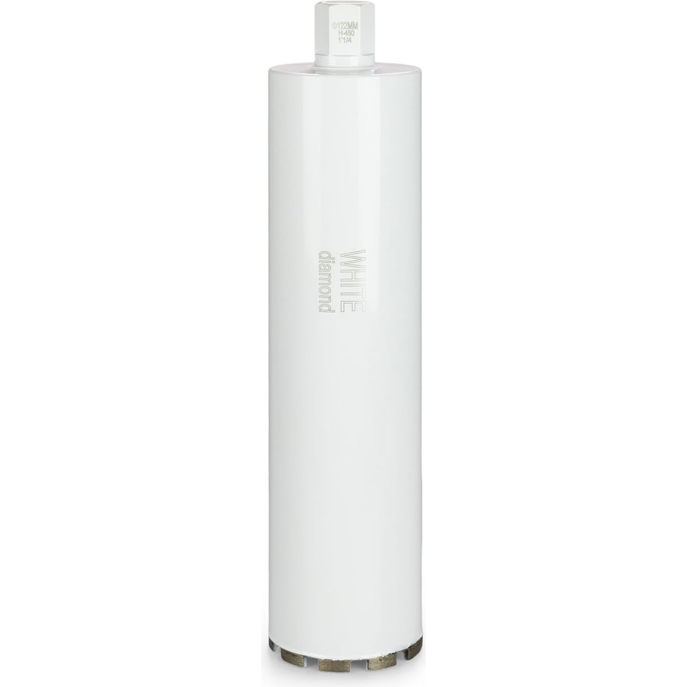 Изображение товара Сегментное сверло по железобетону WHITE diamond 1 1/4" 122x450 мм 10 сегментов