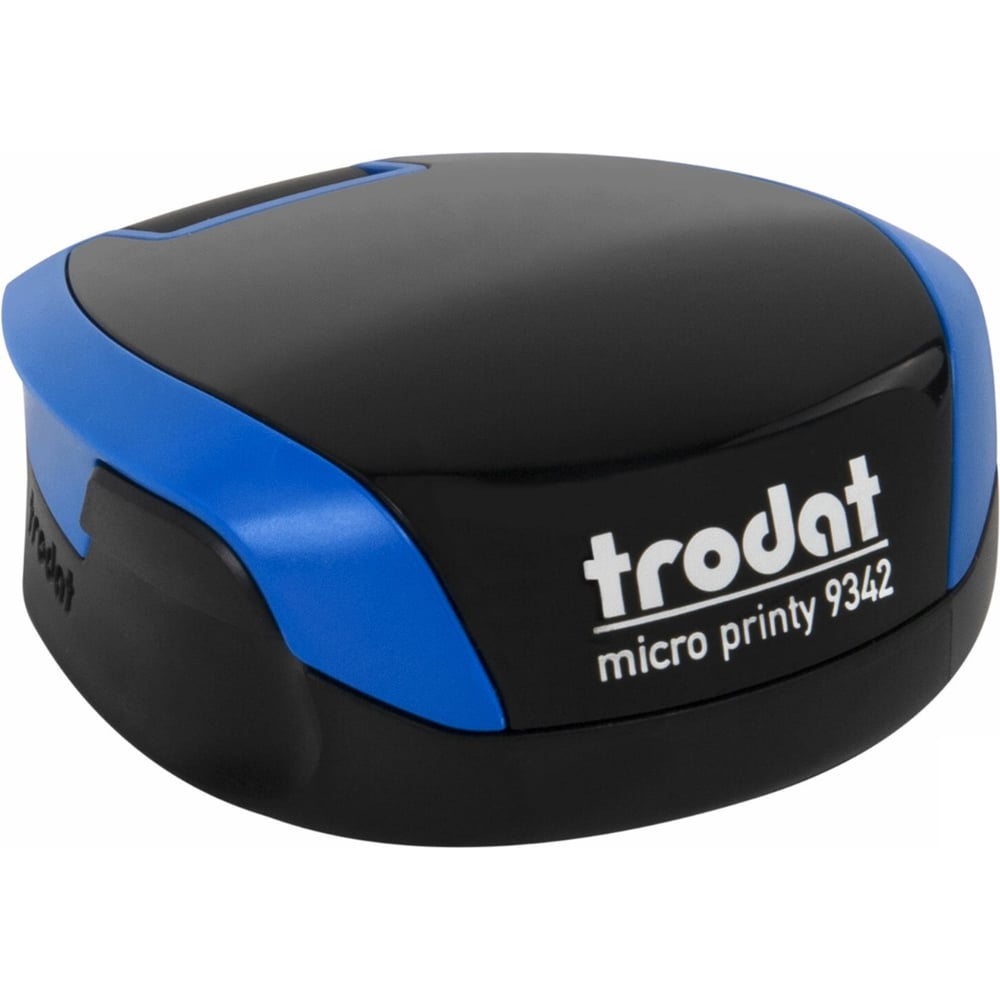 Изображение товара Оснастка для печатей карманная TRODAT 9342 MICRO P4 диаметр 42 мм синий