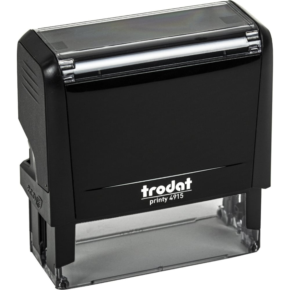 Изображение товара Оснастка для штампа ОФИСМАГ размер оттиска 70x25 мм, синий, TRODAT 4915 P4, подушка в комплекте, ш/к 68841 236821