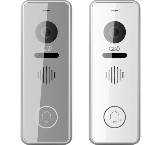 Изображение товара Вызывная панель для цветного видеодомофона CTV -D4001 FHD S, сенсорное управление, разрешение Full HD, цвет серебро 10-0000517