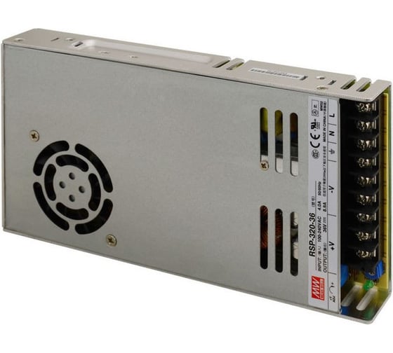 Изображение товара Источник питания Mean Well AC/DC RSP-320-36 Т02150944
