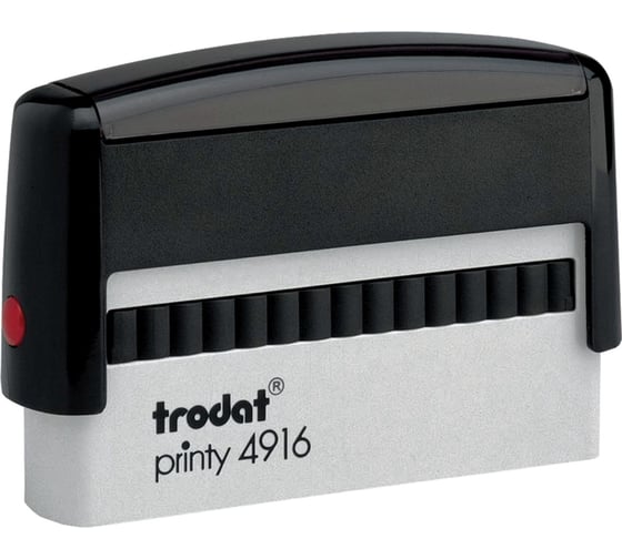 Изображение товара Оснастка для штампа ОФИСМАГ размер оттиска 70x10 мм, синий, TRODAT 4916 P4, подушка в комплекте, ш/к 29088 236820