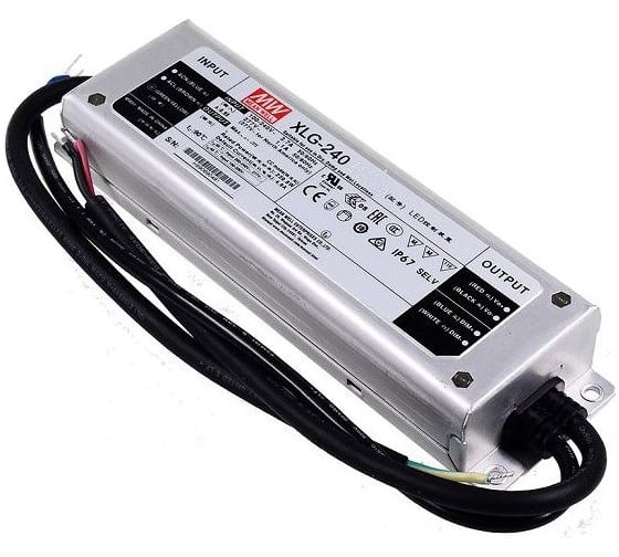 Изображение товара Источник питания Mean Well, AC/DC XLG-240-L-AB Т03403284