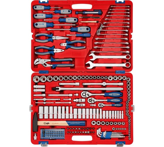 Изображение товара Набор инструментов универсальный МАСТАК 192 предмета 01-192C