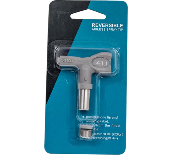 Изображение товара Сопло безвоздушного распыления высокого давления серое Dino-Power DP-637XHD-411