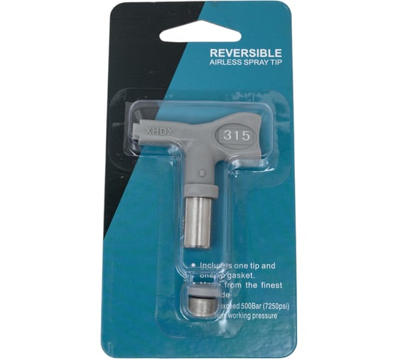 Изображение товара Сопло безвоздушного распыления высокого давления серое Dino-Power DP-637XHD-315