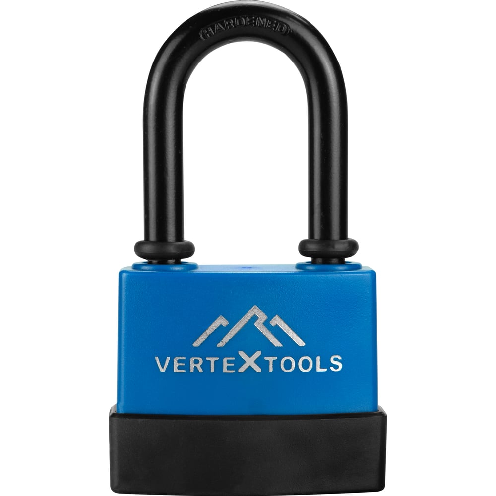 Изображение товара Навесной всепогодный замок Vertextools 70 мм с удлиненной дужкой 7024-70