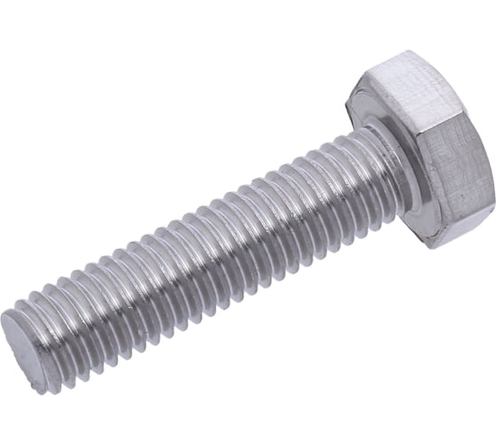 Изображение товара Болт RMG шестигранный DIN 933 M10x30 НЕРЖ А2-70 (175/1050) Б933А2-10-030-00175