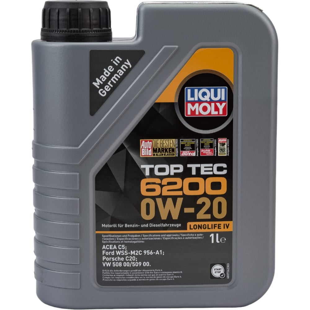 НС-синтетическое моторное масло LIQUI MOLY cинтетическое моторное масло zic top 0w20 4 л