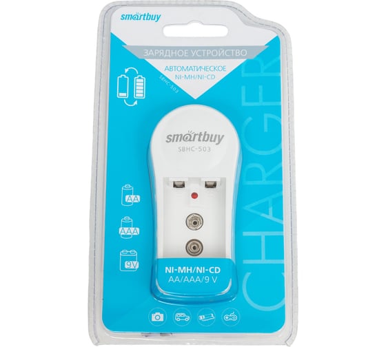 Изображение товара Зарядное устройство Smartbuy для Ni-Mh/Ni-Cd аккумуляторов SBHC-503