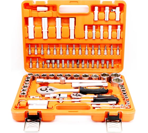 Изображение товара Набор автомобильного инструмента 94 предмета WS-94 (1/4) Gramex 011443