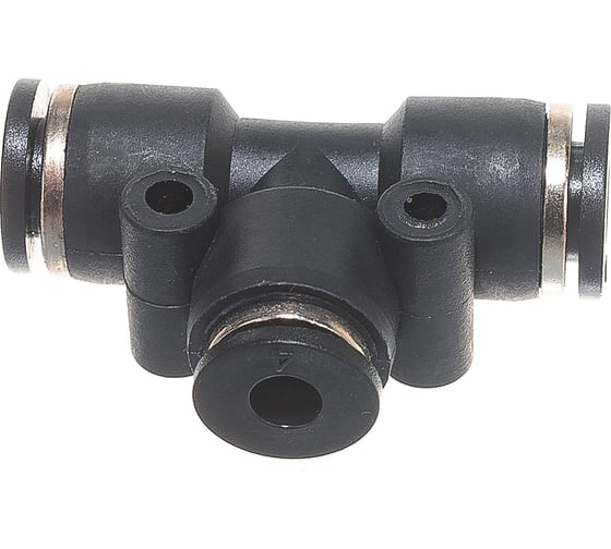 Изображение товара Фитинг тройник трубки ПВХ (10 шт; 6х4х4 мм) ДАЛИ-авто DA-01904