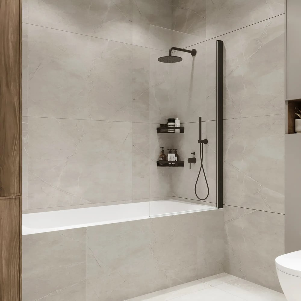 Изображение товара Ограждение для ванной Reflexion Home 150x70 см Slider из закаленного стекла