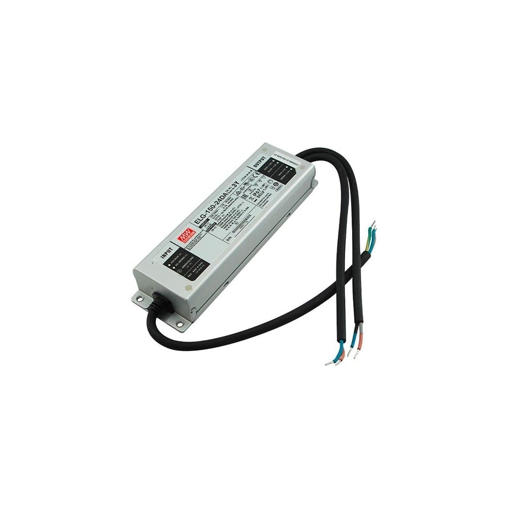 Изображение товара LED-драйвер Mean Well, ELG-150-24DA-3Y AC-DC 150Вт Т02614256 Изображение товара LED-драйвер Mean Well, ELG-150-24DA-3Y AC-DC 150Вт Т02614256
