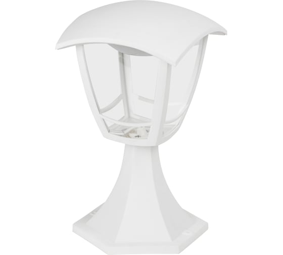 Изображение товара Садовопарковый светильник ЭРА ДТУ 078003 Валенсия 1 белый 6 гранный напольный IP44 светодиодный 8Вт Б0064302