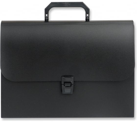 Изображение товара Пластиковая папка Attache BF12/7 портфель-картотека, 12 отделений, чёрный 50991