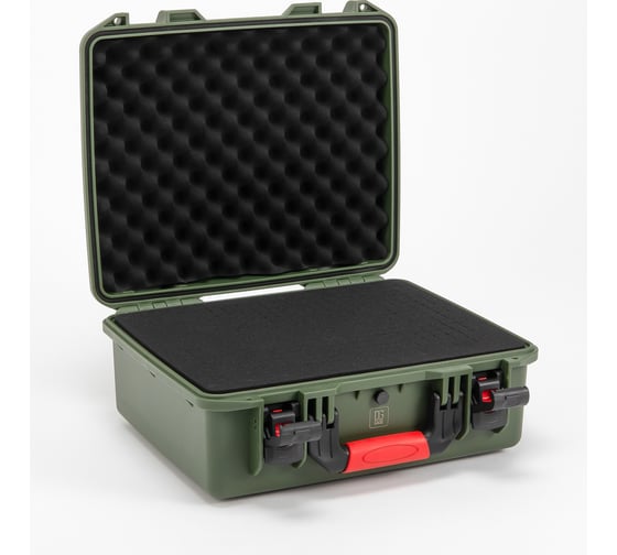 Изображение товара Кейс герметичный ударопрочный DGCASE, IP67, 390x270x135 50-02-olive DGCASE@50-02-olive