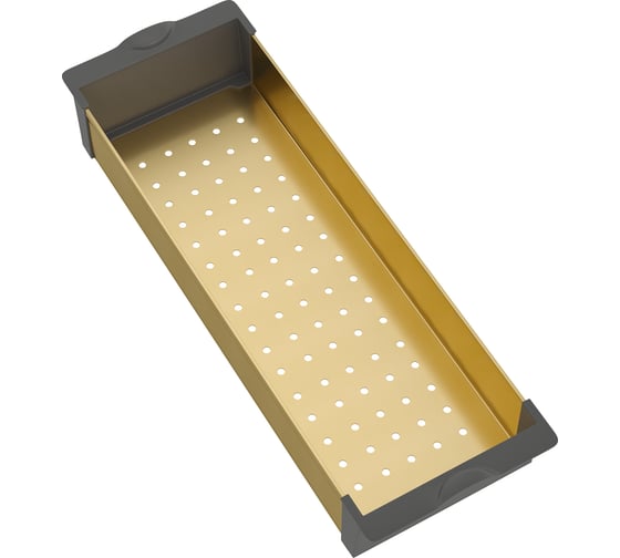 Изображение товара Коландер для кухонной мойки Reflexion home Reflexion Arno брашированное золото RX3014GD